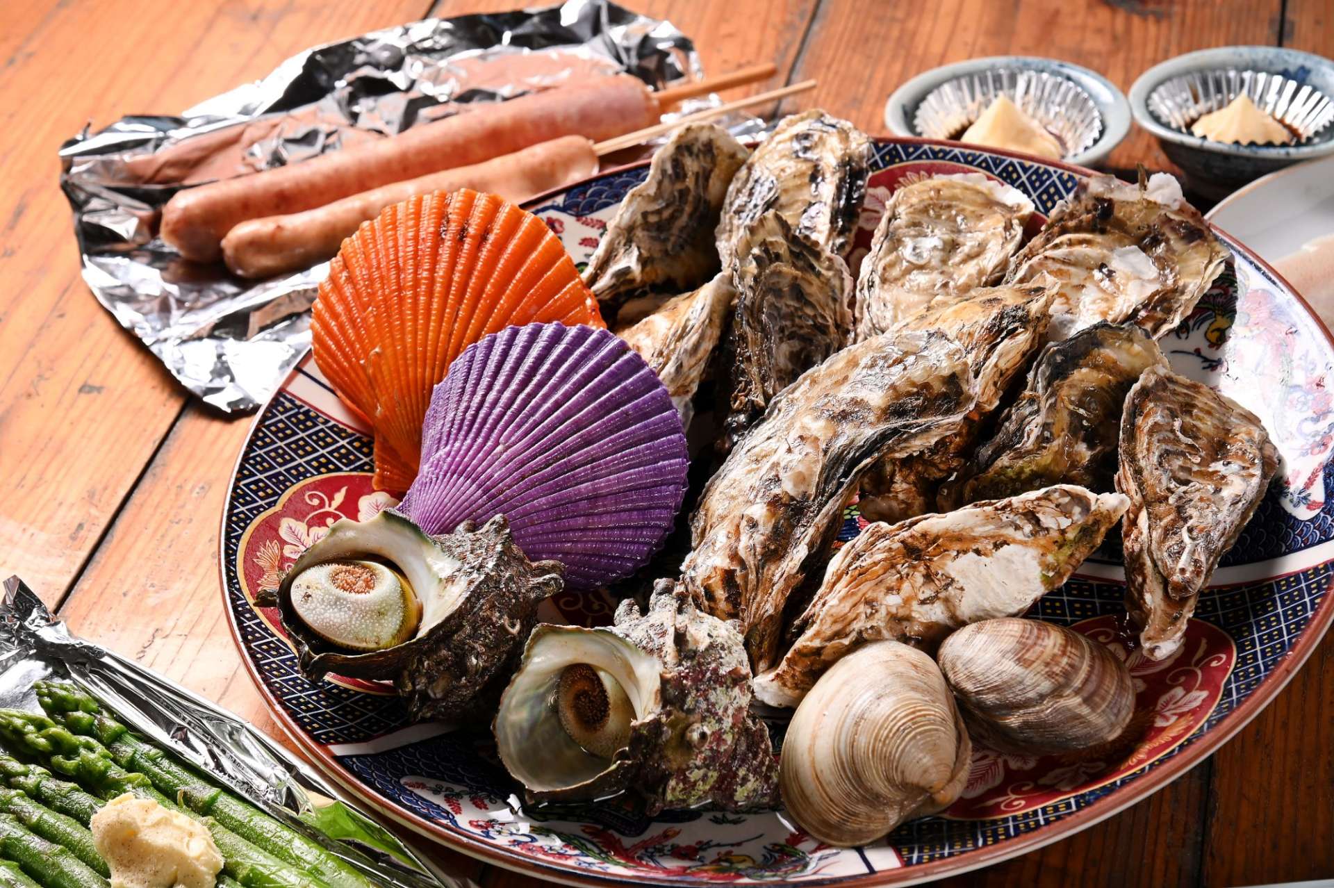 牡蠣以外の海産物やサイドメニューについて